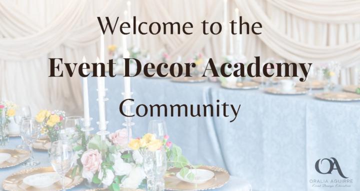 Event Decor Academy