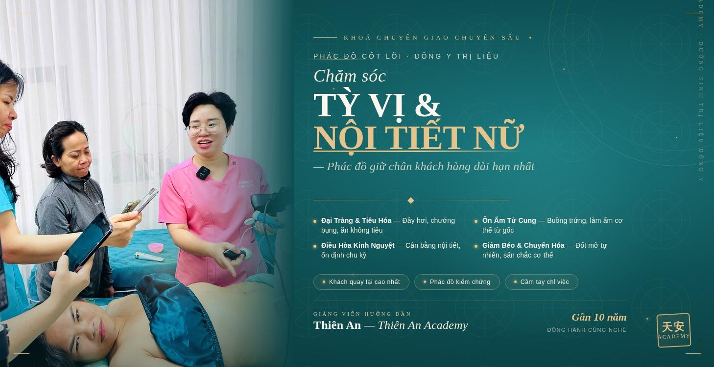 Chăm Sóc Tỳ Vị & Nội tiết nữ, Giảm Béo