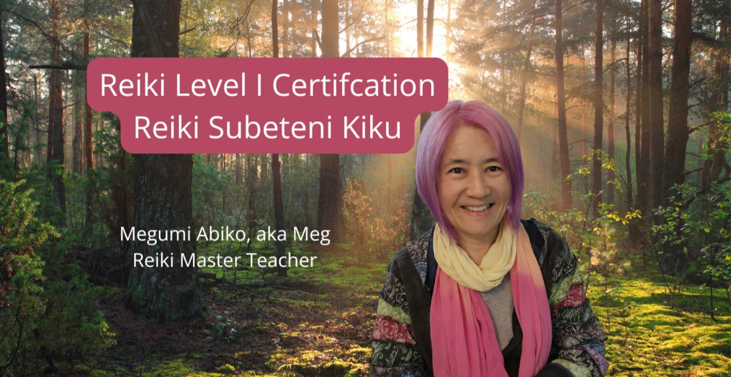 UniversalNrgs Reiki Level 1 Reiki Subeteni Kiku
