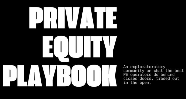 The PE Operator's Playbook