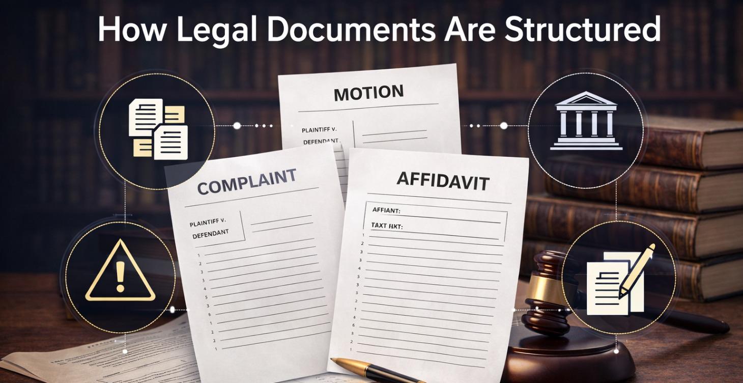 Course 2 : How Legal Documents are Structured