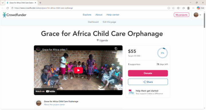 Update-Crowd Funder: The first installment is on it's way to the children!💝