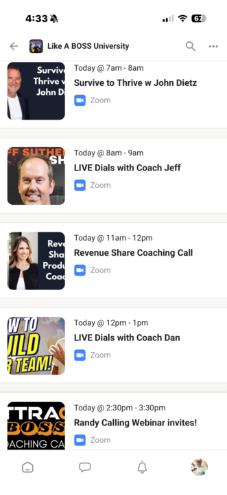What a day! 5 hours of live training! 