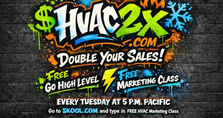 HVAC2X Free Marketing Class