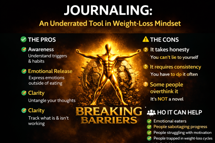 📝 Journaling: The Most Underrated Tool in Weight-Loss Mindset