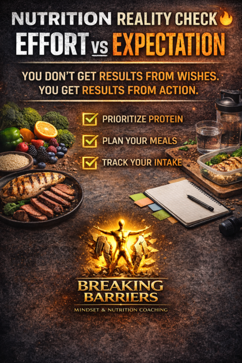 🥗🔥 NUTRITION REALITY CHECK — EFFORT vs EXPECTATION