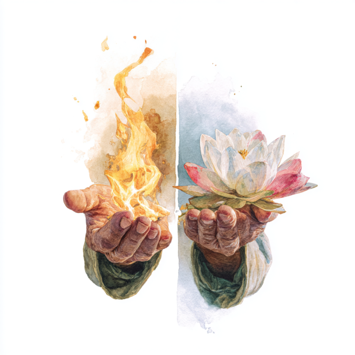 Khi lòng trắc ẩn và cơn giận cùng tồn tại