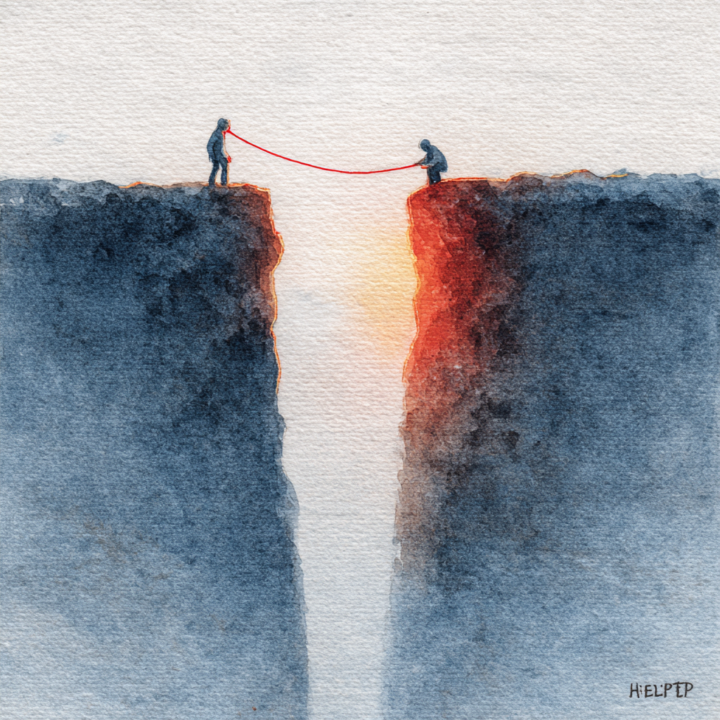 Khi trái tim biết cách nói "Hãy giúp tôi"