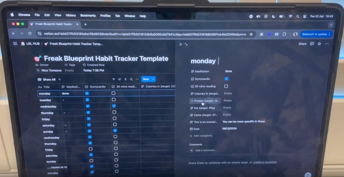 BONUS #1: Habit Tracker Guide