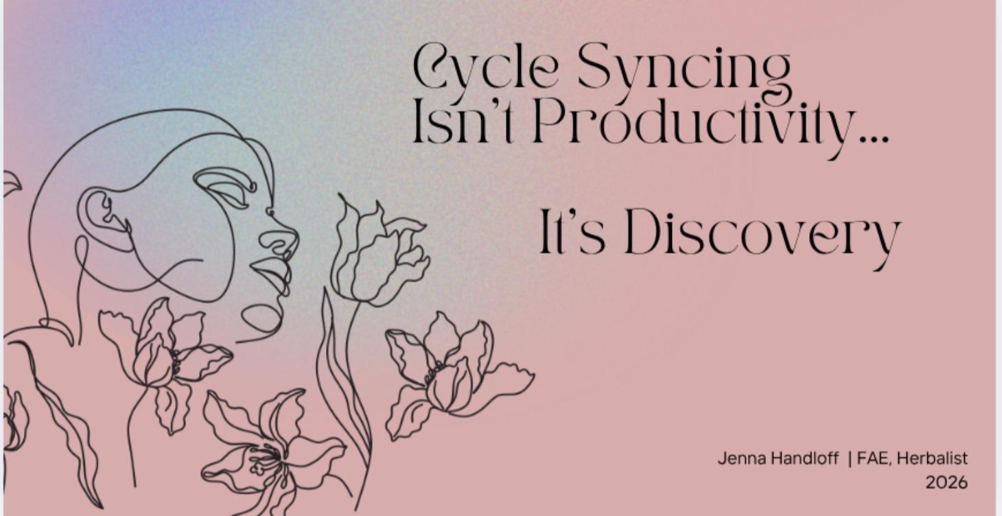 Cycle Syncing Isn’t Productivity — It’s Discovery