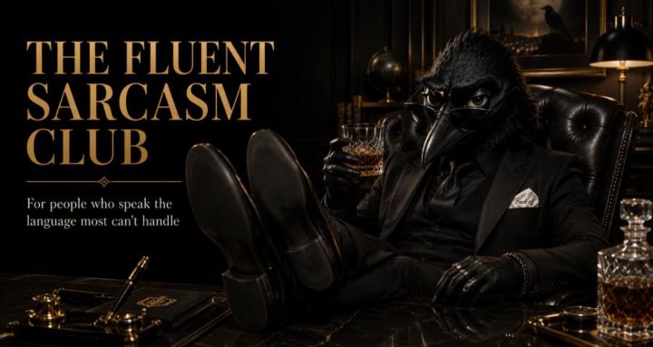 The Fluent Sarcasm Club
