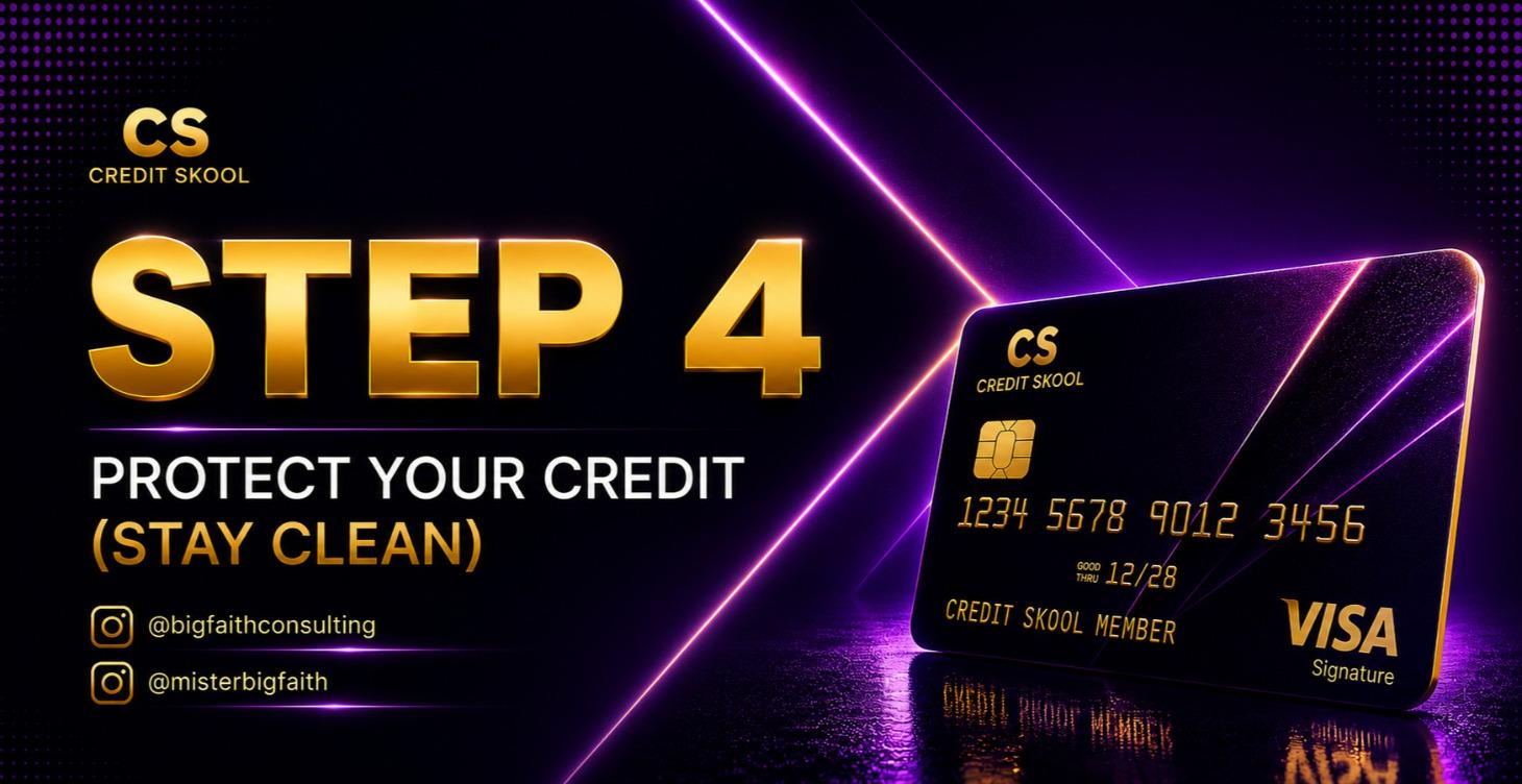 Protect Your Credit (Stay Clean)