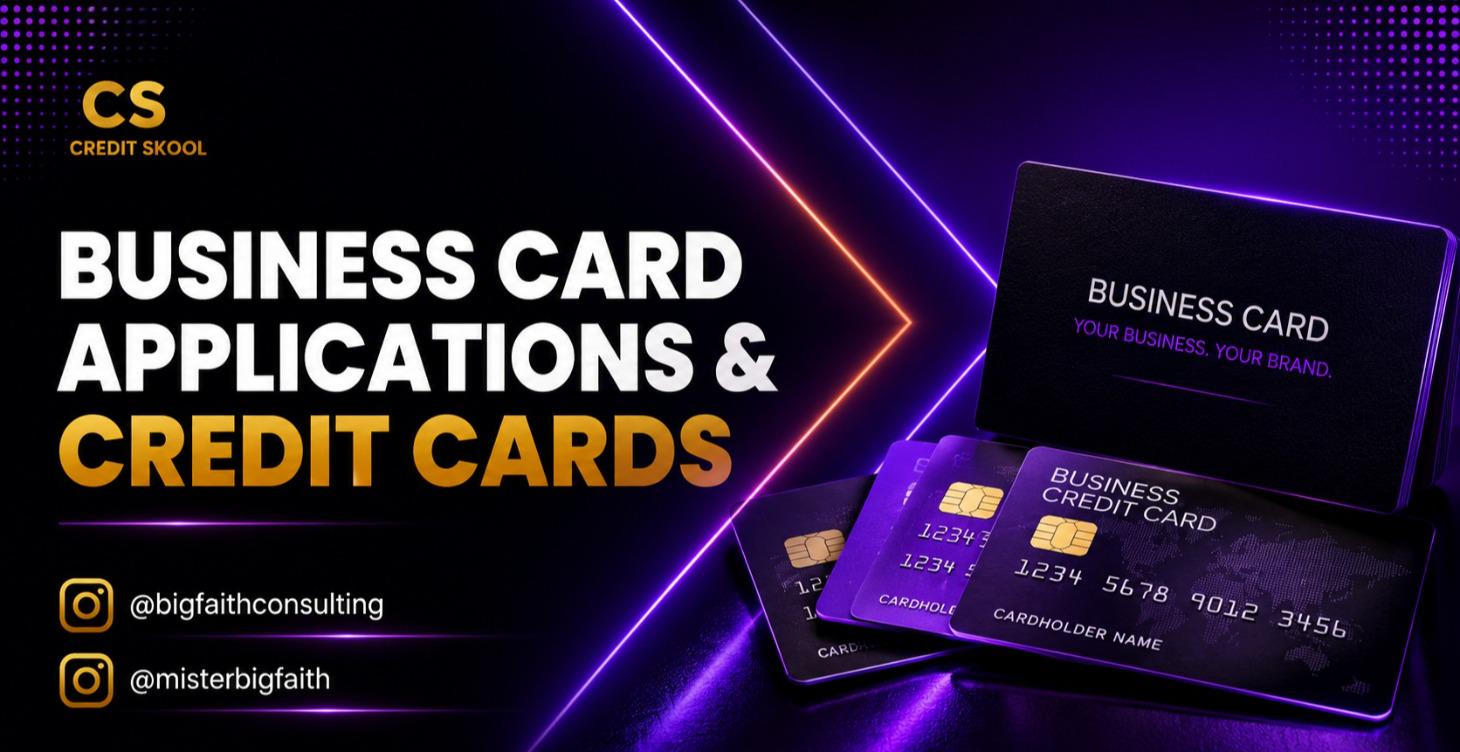 Business Card Applications & Credit Cards