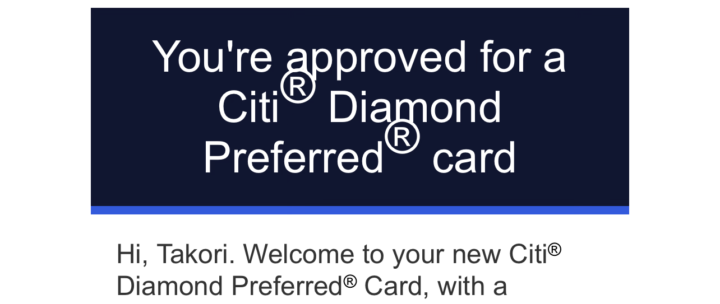Citi®️Diamond Preferred®️