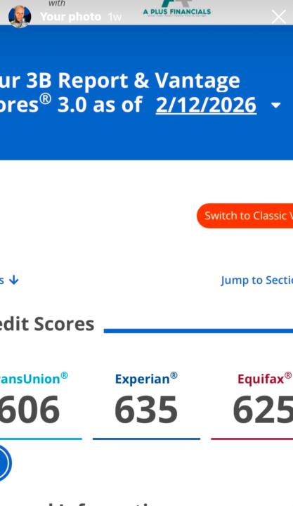 Wins 🔥🔥🇯🇲🇯🇲🇯🇲 Wow , thanks to Jesus first then to Mr Lewis & his great team, I just signed up February 13,2026. One week now & my score went up in the three bureaus. Let’s grow everyone , Faith & hardwork will bring success 🔥🔥🎉🎉🎆🎆🍾🍾🙏🙏