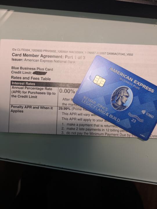 0% Credit Card.