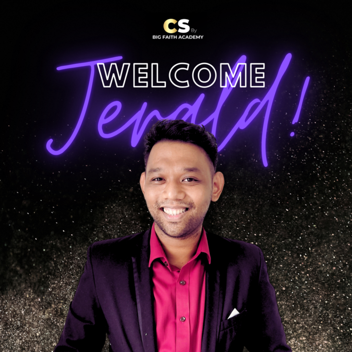 👋 Meet Jerald  Our Newest Team Member!