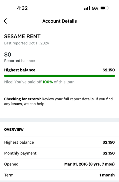 Credit Sesame Backdated Rent Reporting Play🔥🚀