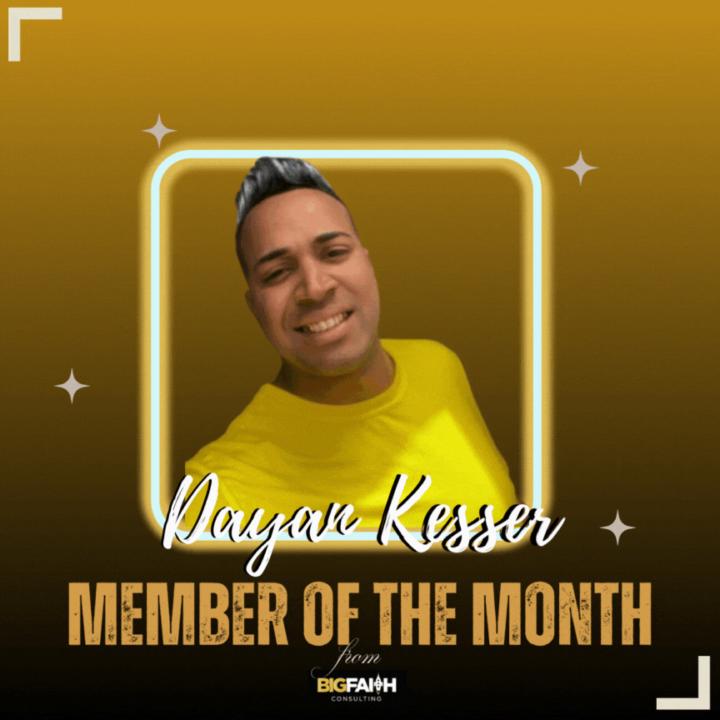 OCTOBER Member of the Month is here 🎉