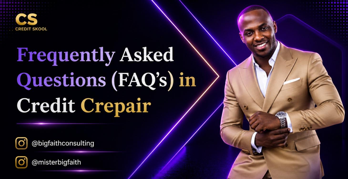 Frequently Asked Questions in Credit Repair