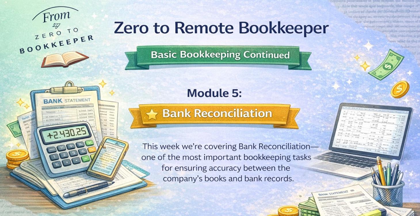 Module 5: Bank Reconciliation 🏦🔍