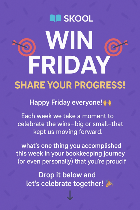 🎯 Win Friday – Share Your Progress! 🎯
