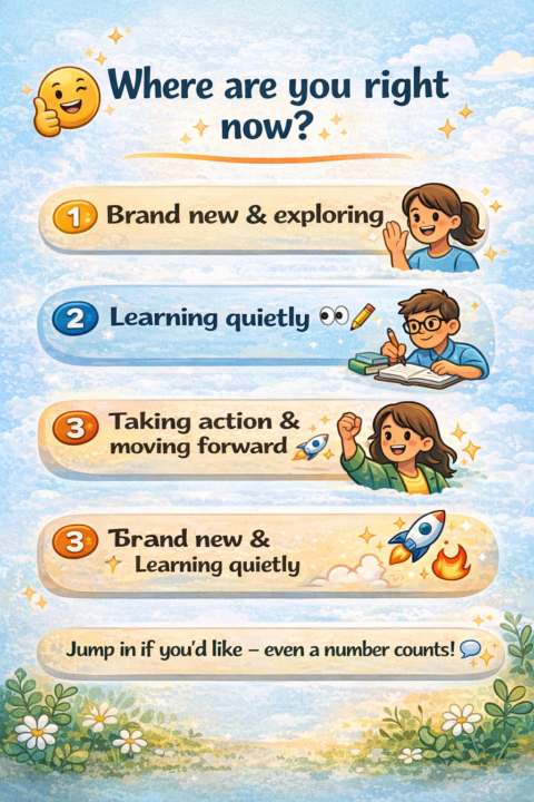 Quick check-in time! 😊