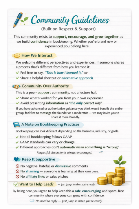 🌱 Community Guidelines (Built on Respect & Support)