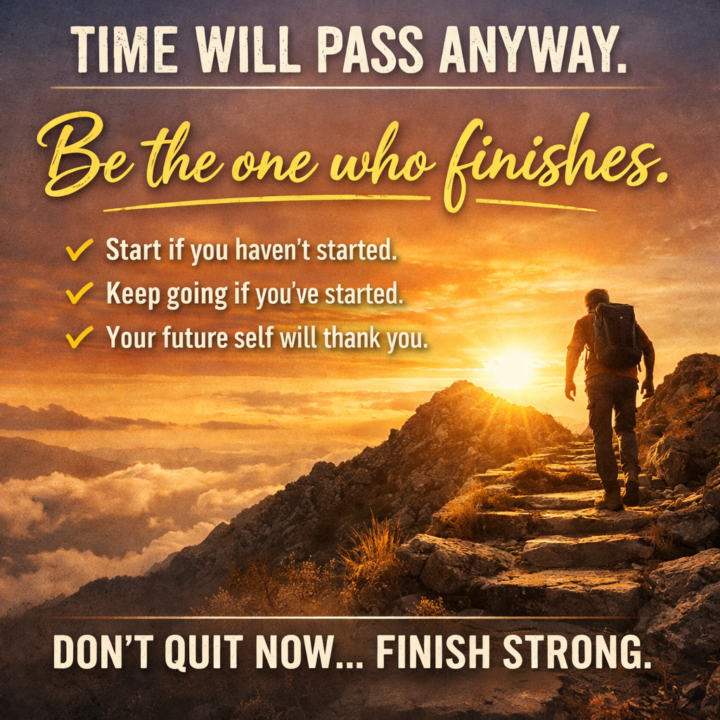 🌱 Friday Motivation: Start. Then Finish. 🌱