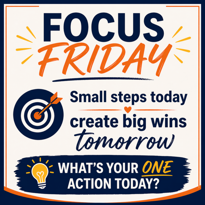 🔥 Focus Friday: Small Wins = Big Momentum