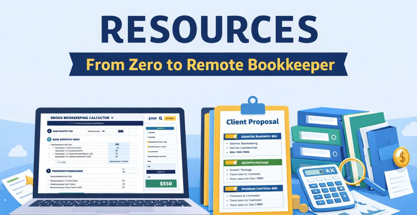 📊 Bookkeeping Pricing Calculator + Proposal Templ