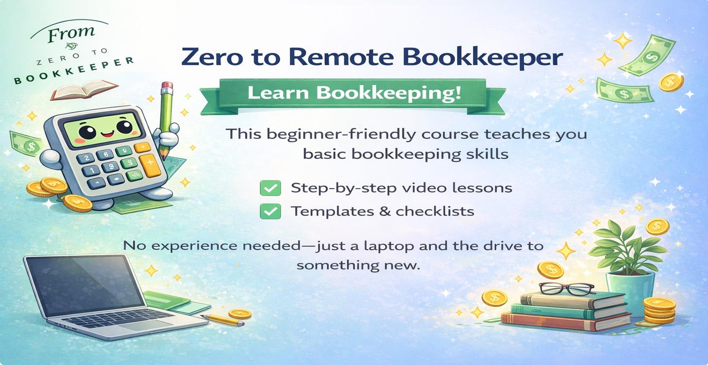 Basic Bookkeeping Foundations (Modules 1 & 2) 📘✨