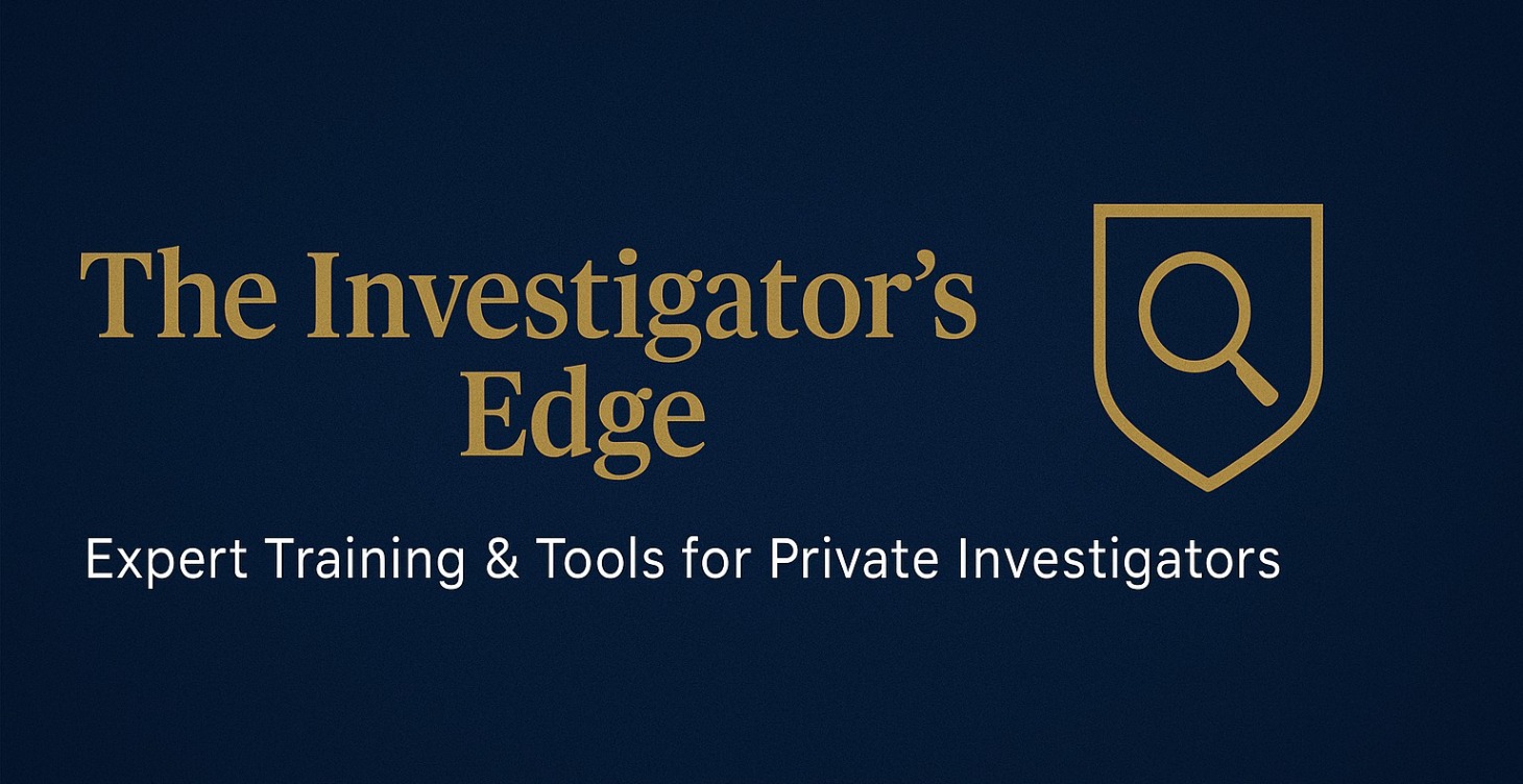 🎓 The Investigator’s Edge™