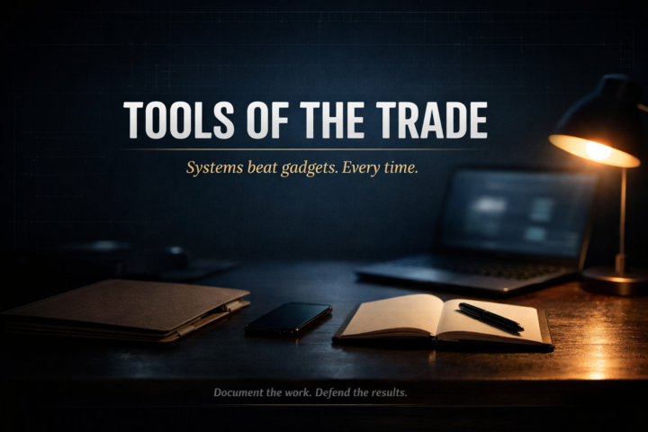 Most people think tools are about gear.