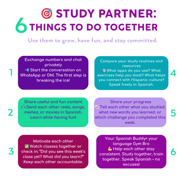 📚 September- New Study Partners Paired! 