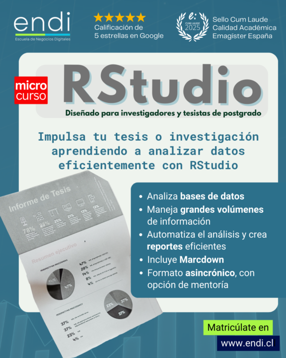 Nuevo curso disponible RStudio