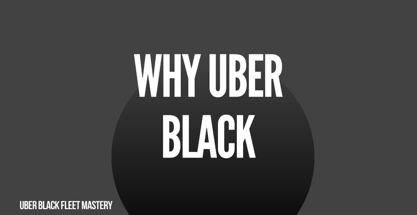 MODULE 2 — Why Uber Black Beats Everything Else