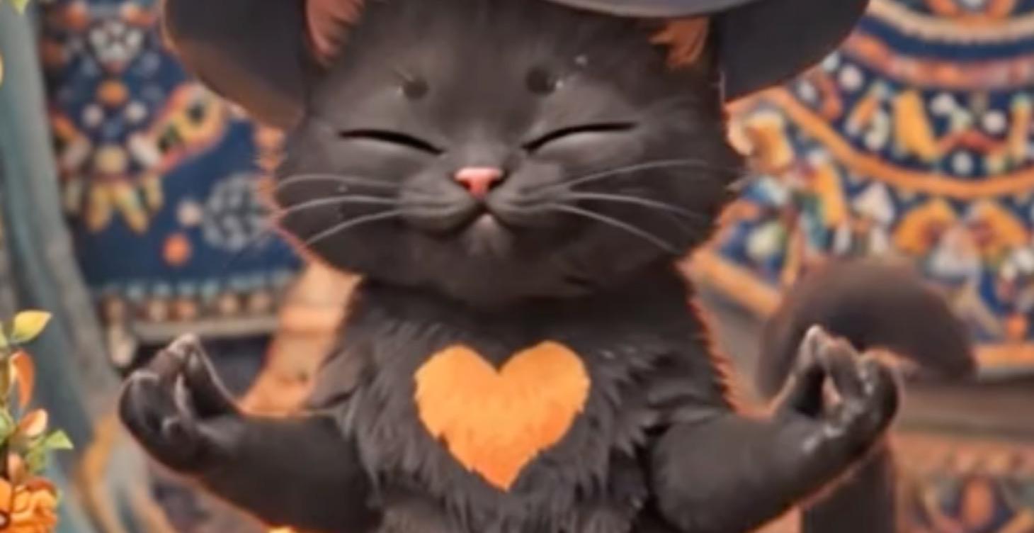 SPICY CAT DAILY MEDITATION