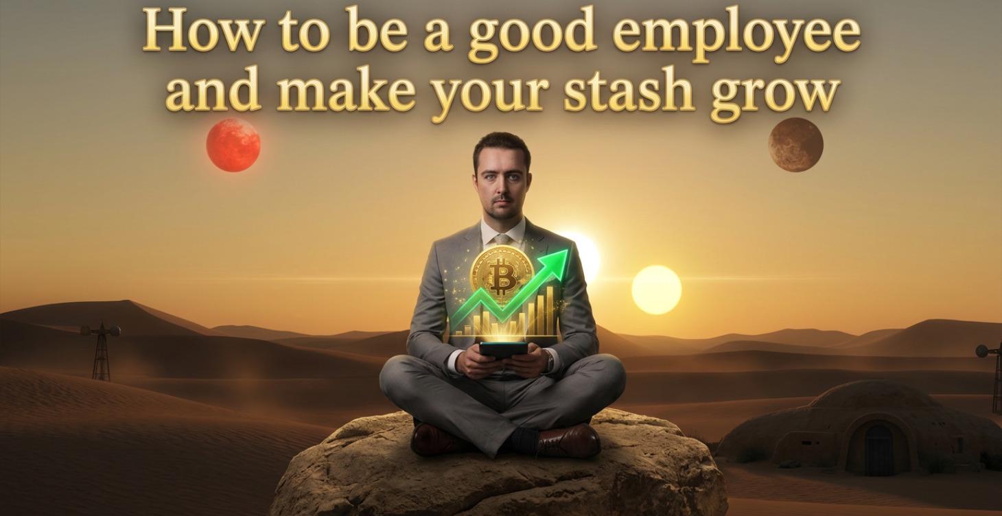 How to be a good employee and make your stash grow