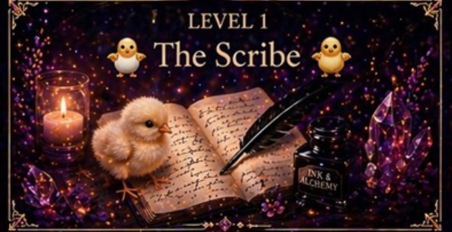LEVEL 1 - THE SCRIBE