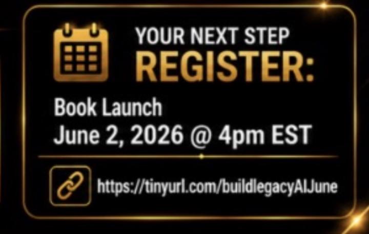 🚨 Register Now: Book Launch June 2, 2026 at 4 PM EST 🚨