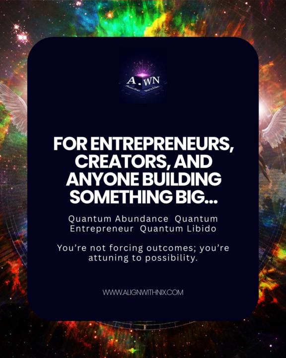 Frequency work open doors. 