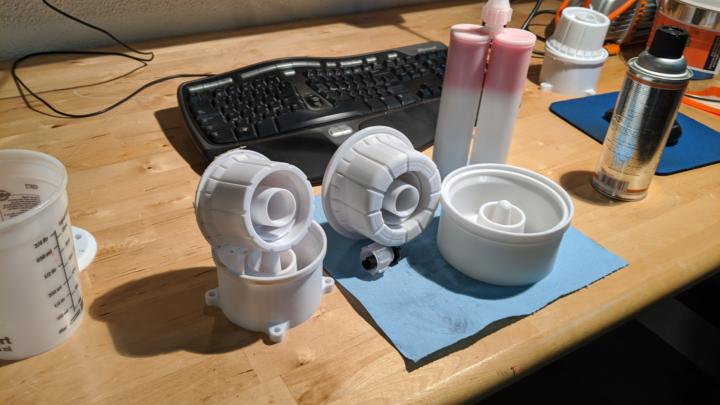 Oil Udder X & XL Prototype Molds