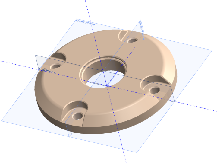 CAD Flange
