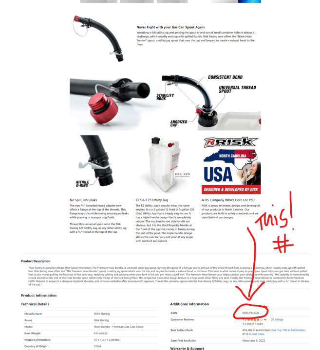 Crude market research using Amazon 