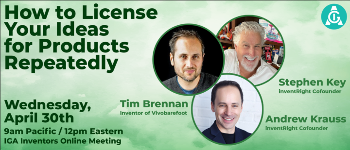 How to License Your Idea for Products Repeatedly