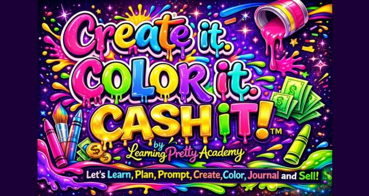 Create it.Color it.CASH iT!™️
