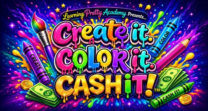 Create it.Color it.CASH iT!™️