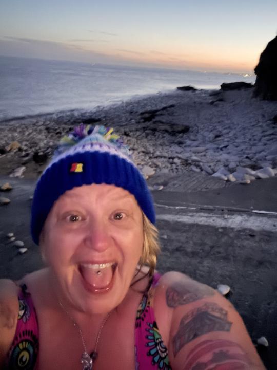 Full moon swim 