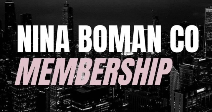 Nina Boman Co. Membership